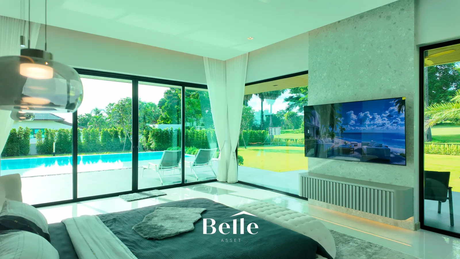 Luxury Pool Villa with Large Land and Golf Course View Palm Hills, Hua Hin - 4