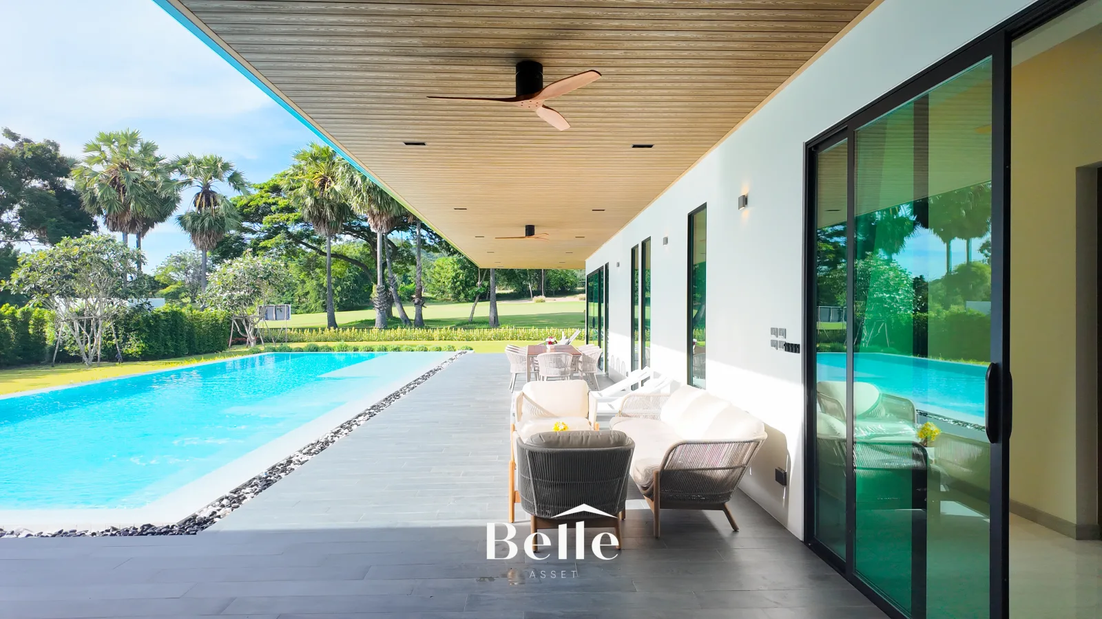 Luxury Pool Villa with Large Land and Golf Course View Palm Hills, Hua Hin - 6