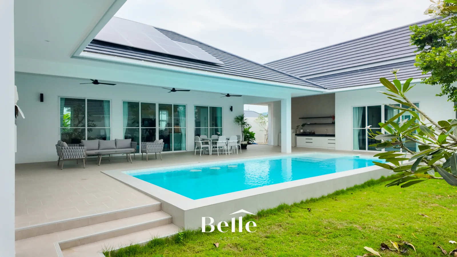 Modern 3-Bedroom Pool Villa for Sale Hua Hin Soi 112