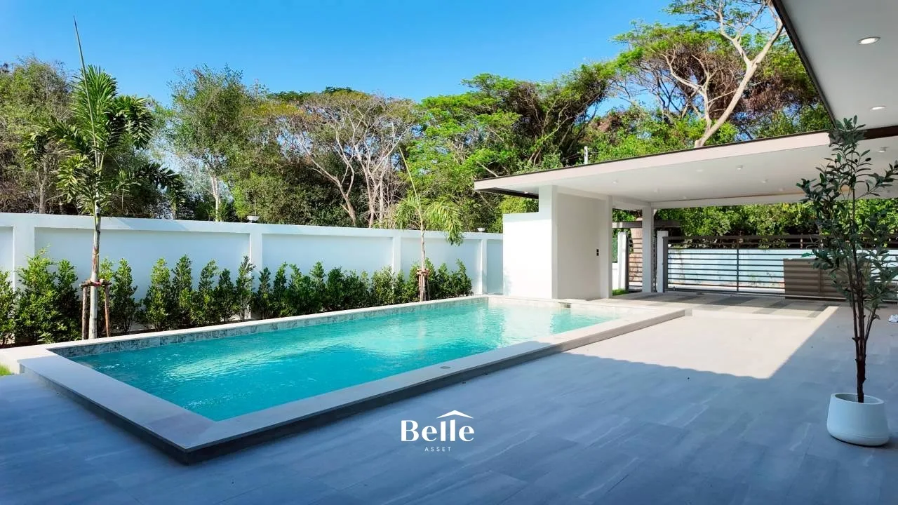 Modern Pool Villa 3 Bedrooms Ready to Move in Hua Hin Soi 70 - 26