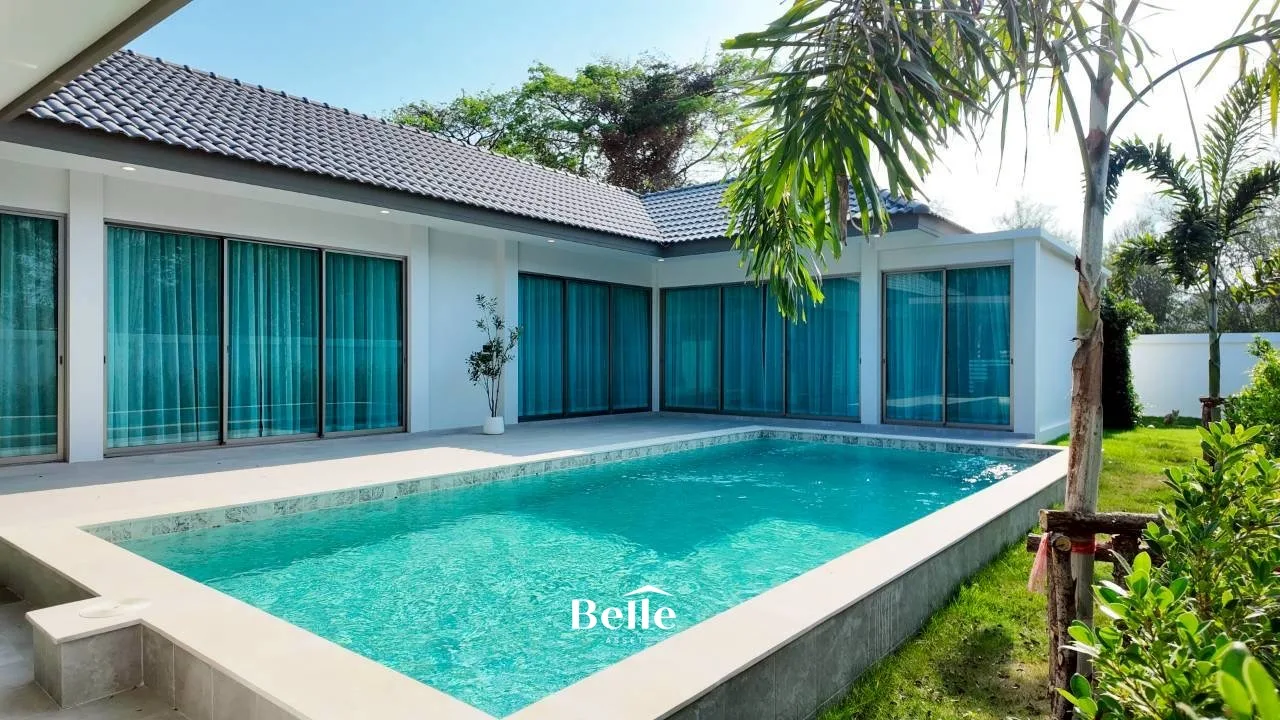 Modern Pool Villa 3 Bedrooms Ready to Move in Hua Hin Soi 70 - 27