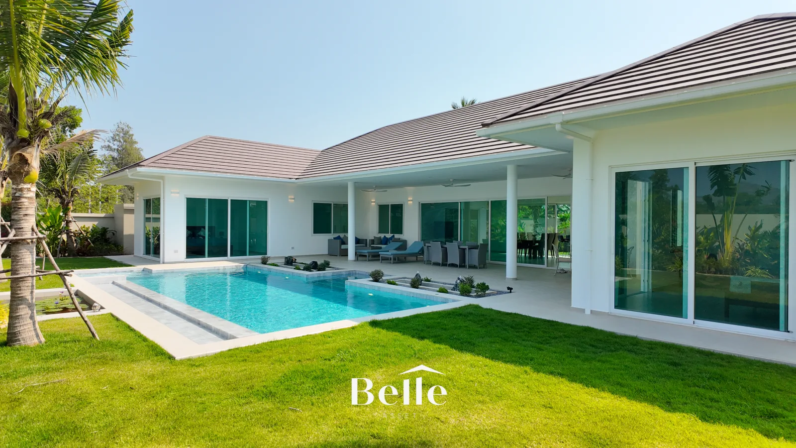 Luxury private swimming pool 3-Bedroom  for Sale Hua Hin