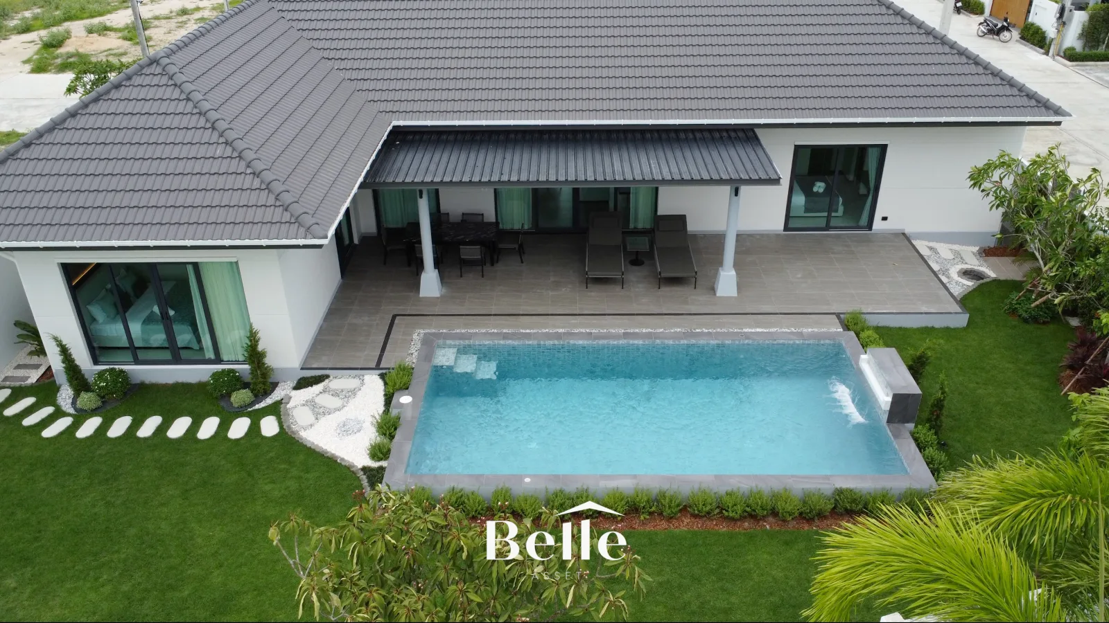 Luxury 3-Bedroom Pool Villa for Sale (Type B) – Hua Hin Soi 112