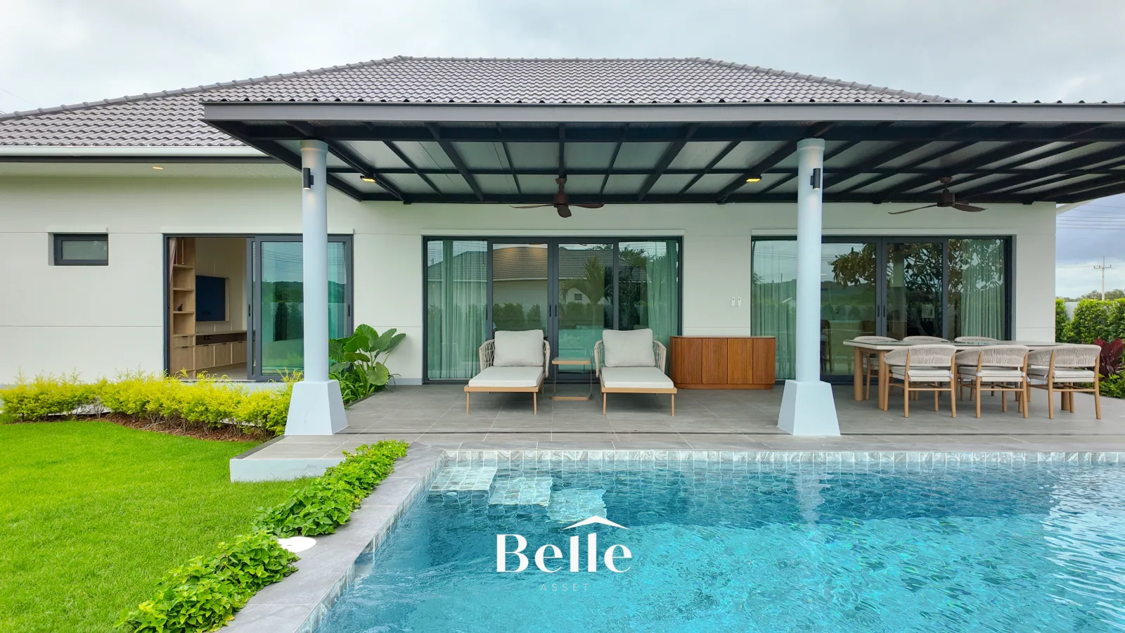 Luxury 3-Bedroom Pool Villa for Sale (Type c) – Hua Hin Soi 112 - 26
