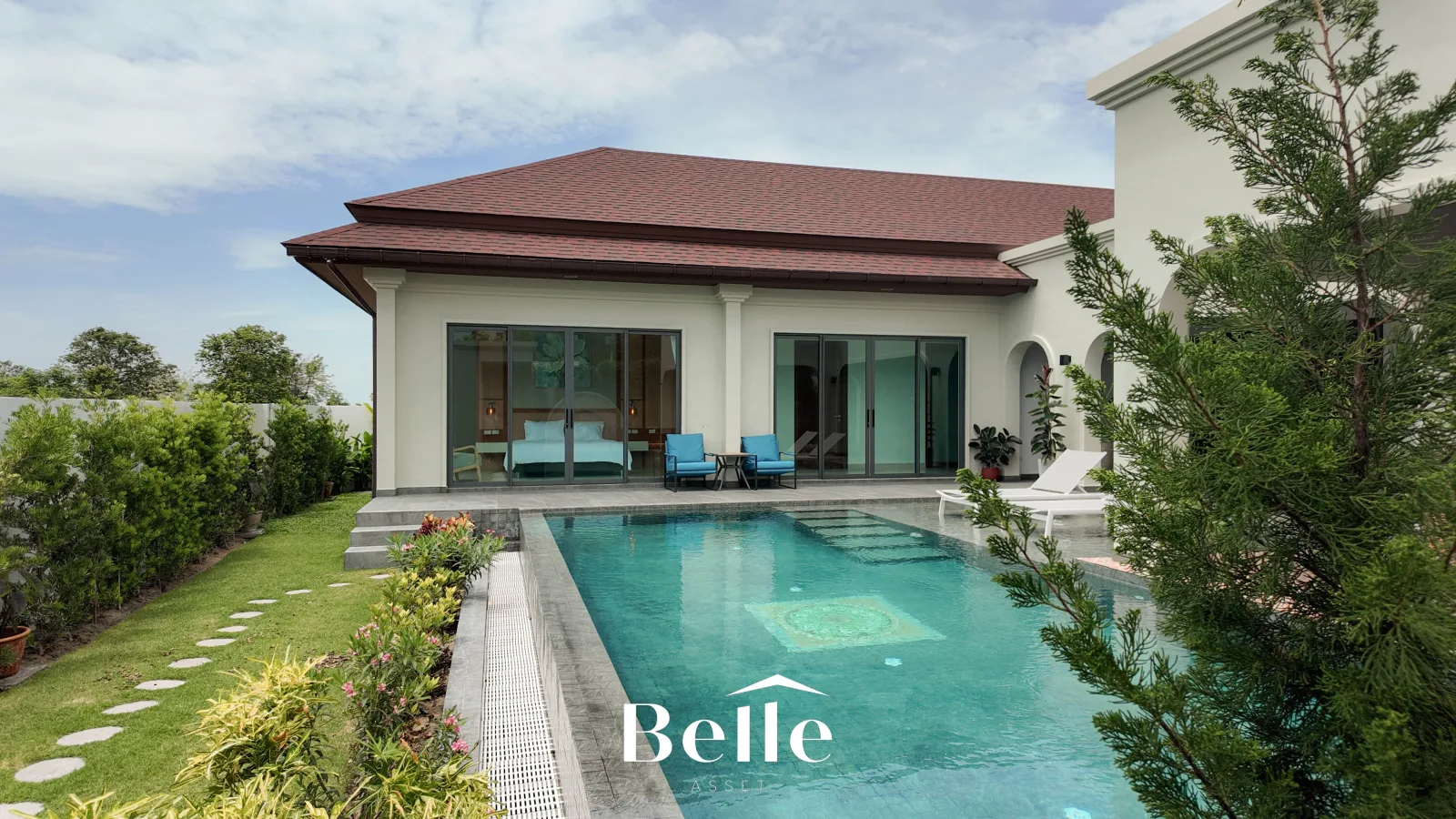 Luxury L-Shaped Pool Villa Near Black Mountain – Hua Hin - 18