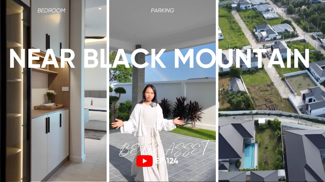 Modern Luxury Pool Villa with 12x4m Saltwater Pool near Black Mountain Golf Club – Highland Villa 3, Hua Hin