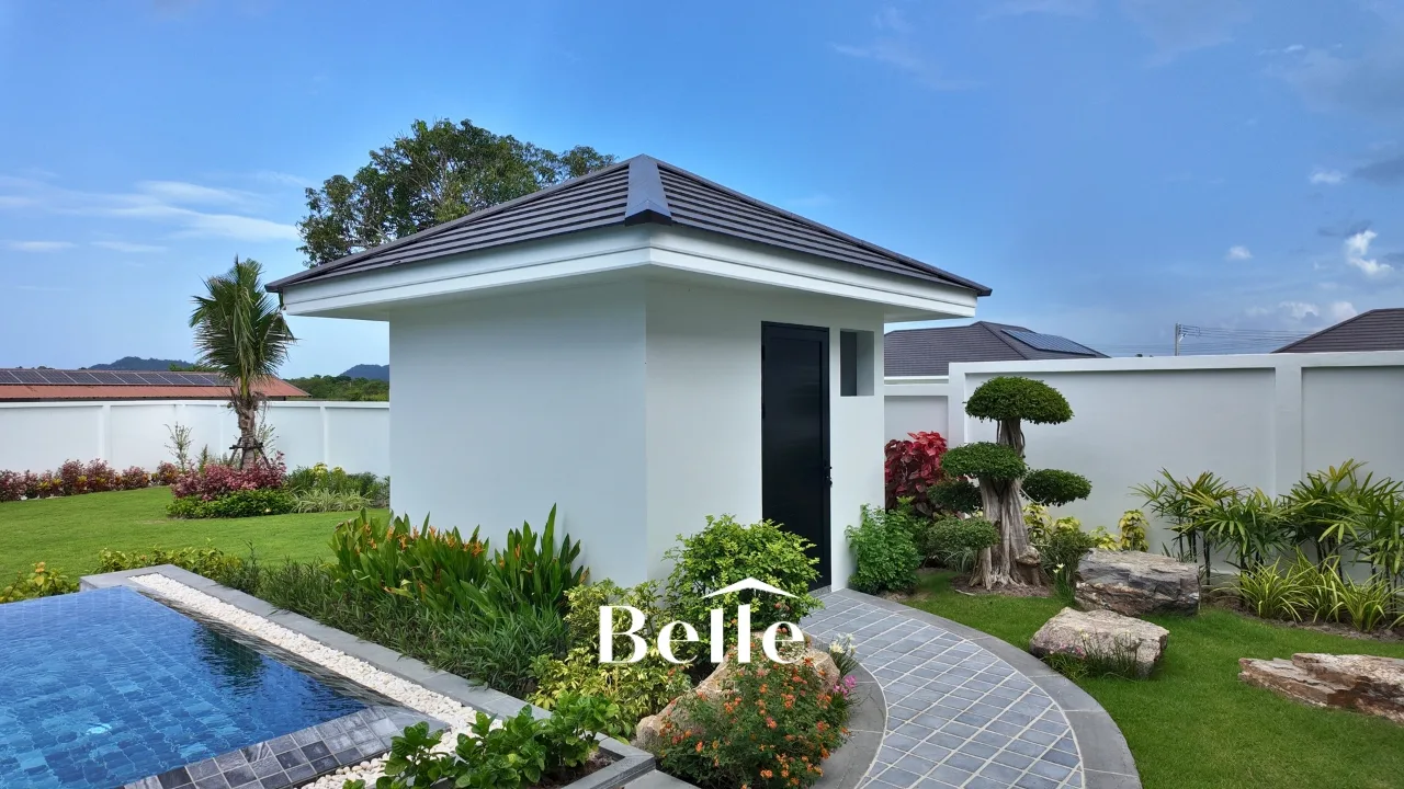 Modern Luxury Pool Villa with 12x4m Saltwater Pool near Black Mountain Golf Club – Highland Villa 3, Hua Hin - 2