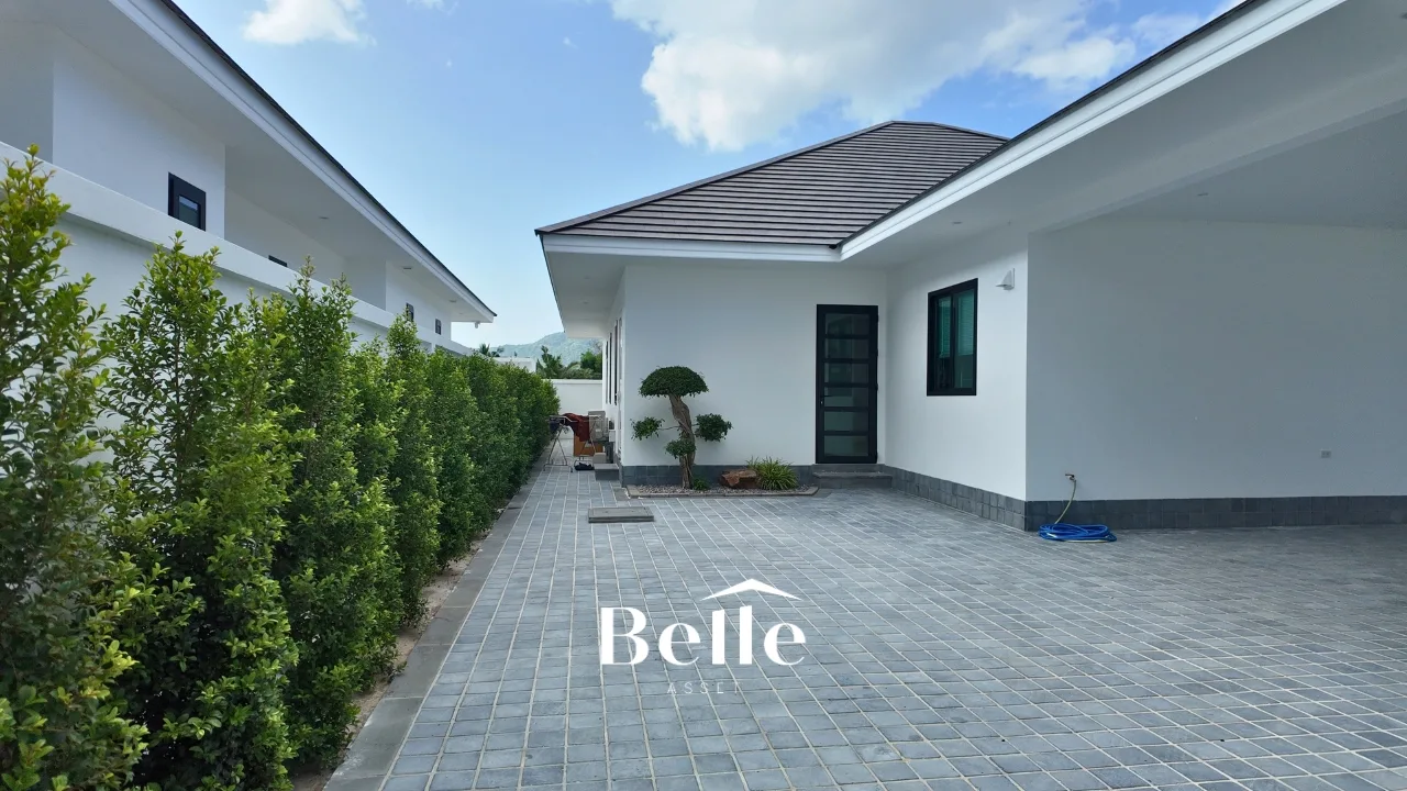 Modern Luxury Pool Villa with 12x4m Saltwater Pool near Black Mountain Golf Club – Highland Villa 3, Hua Hin - 3
