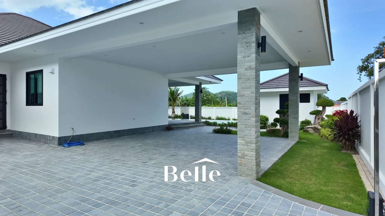 Modern Luxury Pool Villa with 12x4m Saltwater Pool near Black Mountain Golf Club – Highland Villa 3, Hua Hin - 4
