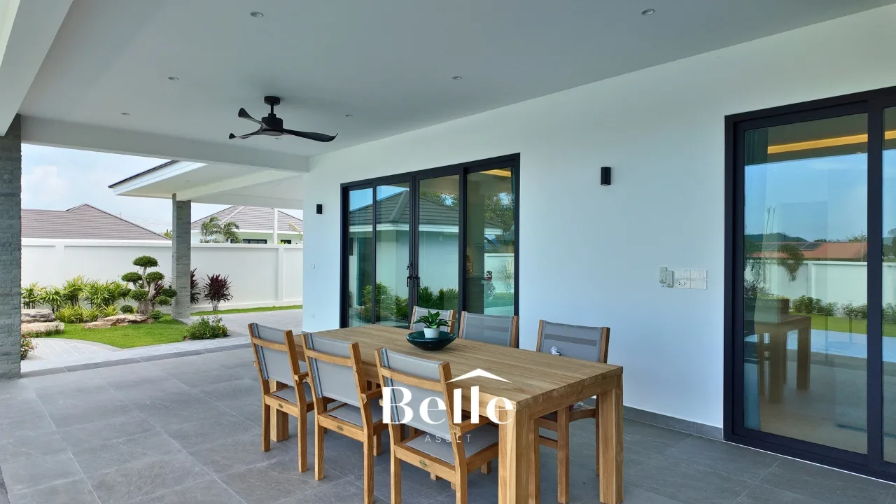Modern Luxury Pool Villa with 12x4m Saltwater Pool near Black Mountain Golf Club – Highland Villa 3, Hua Hin - 11