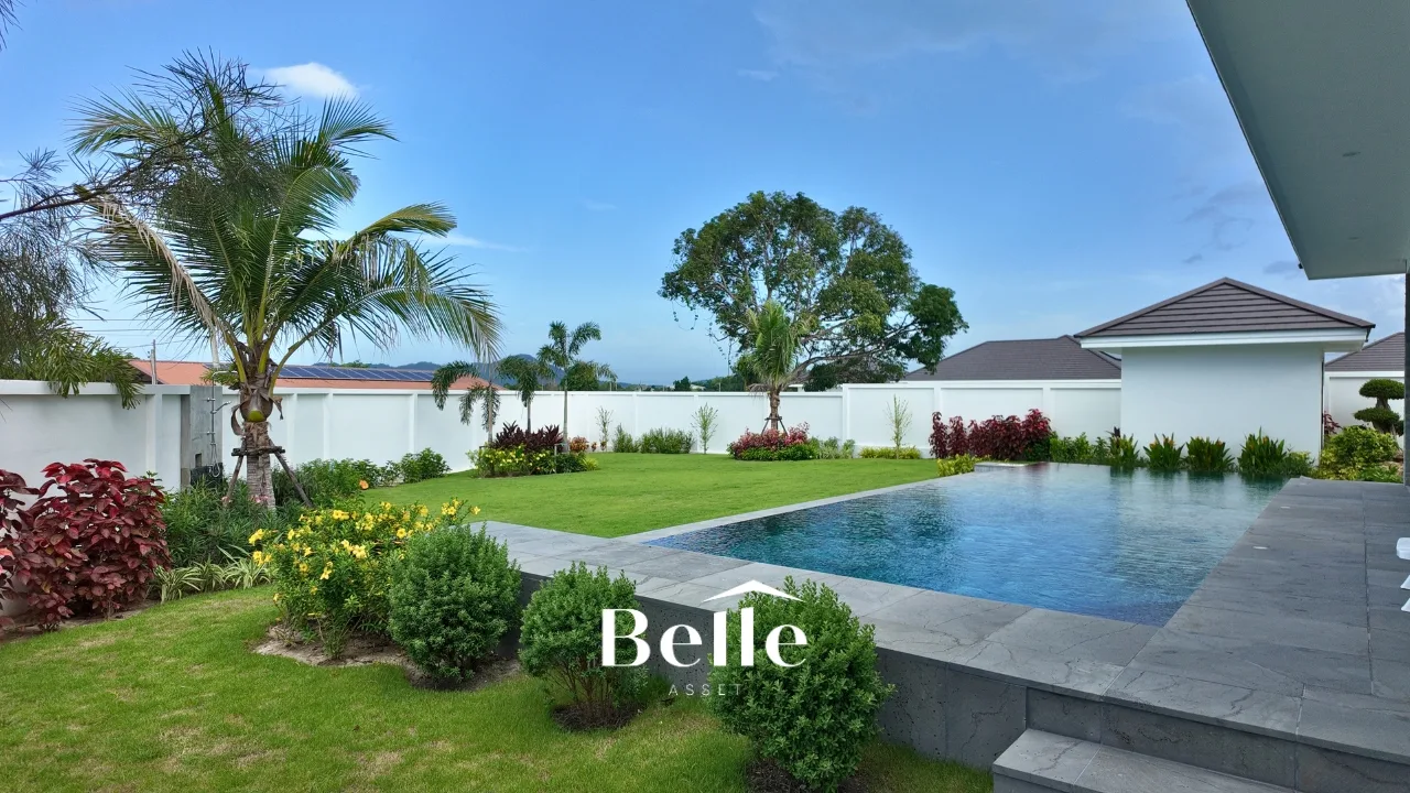 Modern Luxury Pool Villa with 12x4m Saltwater Pool near Black Mountain Golf Club – Highland Villa 3, Hua Hin - 10