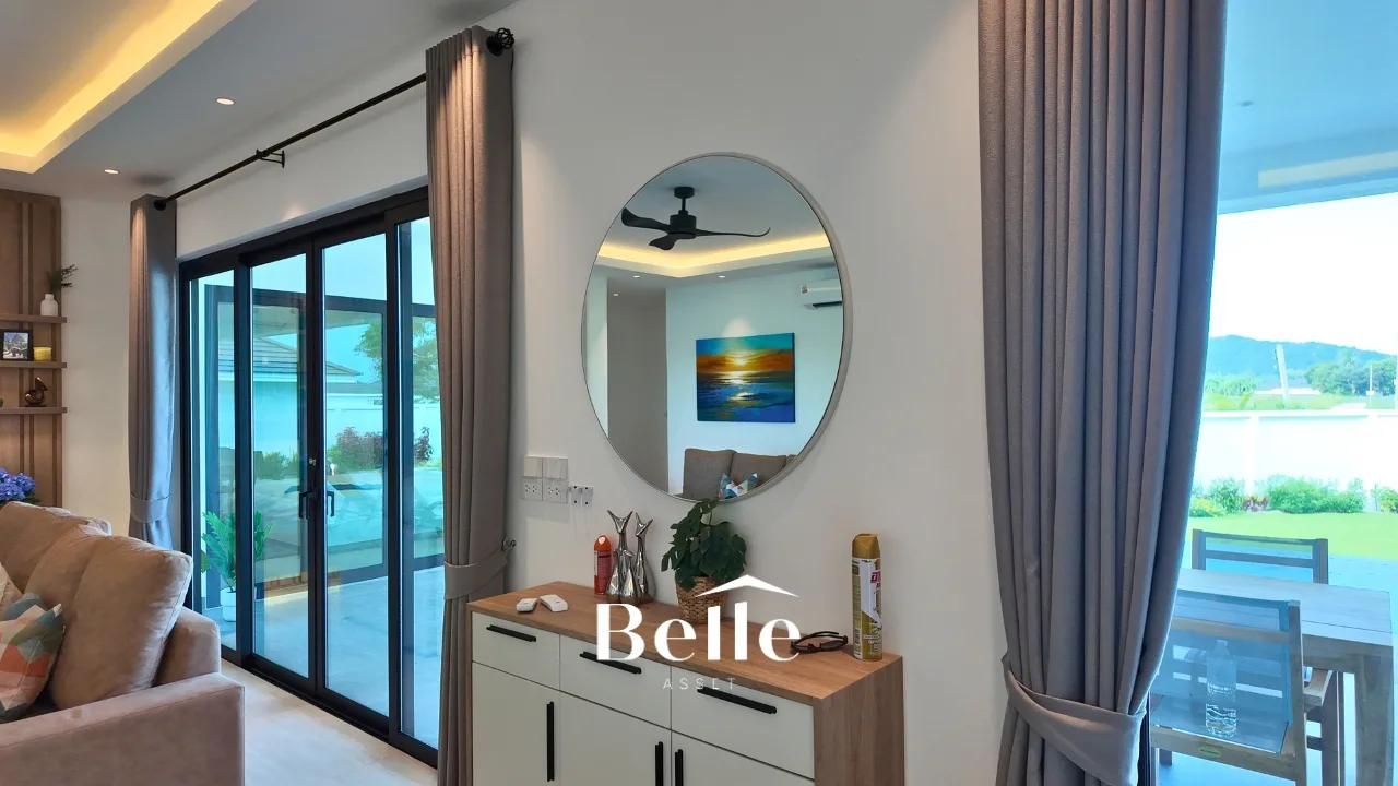 Modern Luxury Pool Villa with 12x4m Saltwater Pool near Black Mountain Golf Club – Highland Villa 3, Hua Hin - 13