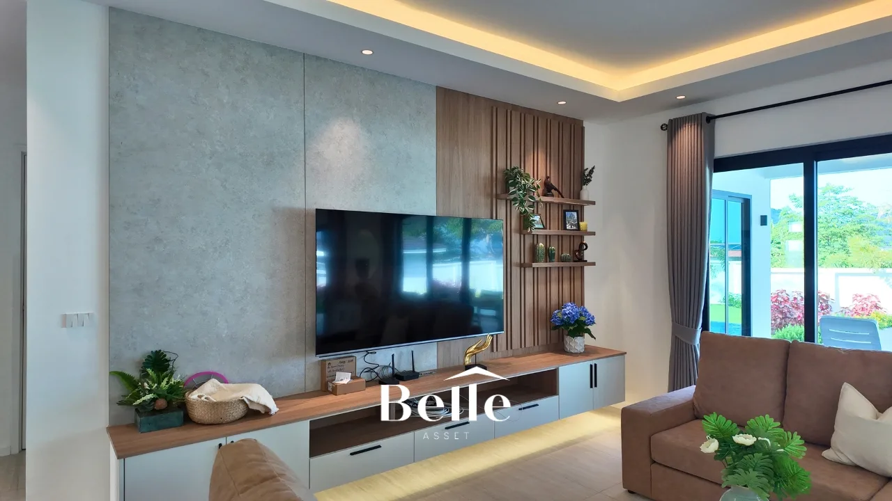 Modern Luxury Pool Villa with 12x4m Saltwater Pool near Black Mountain Golf Club – Highland Villa 3, Hua Hin - 19