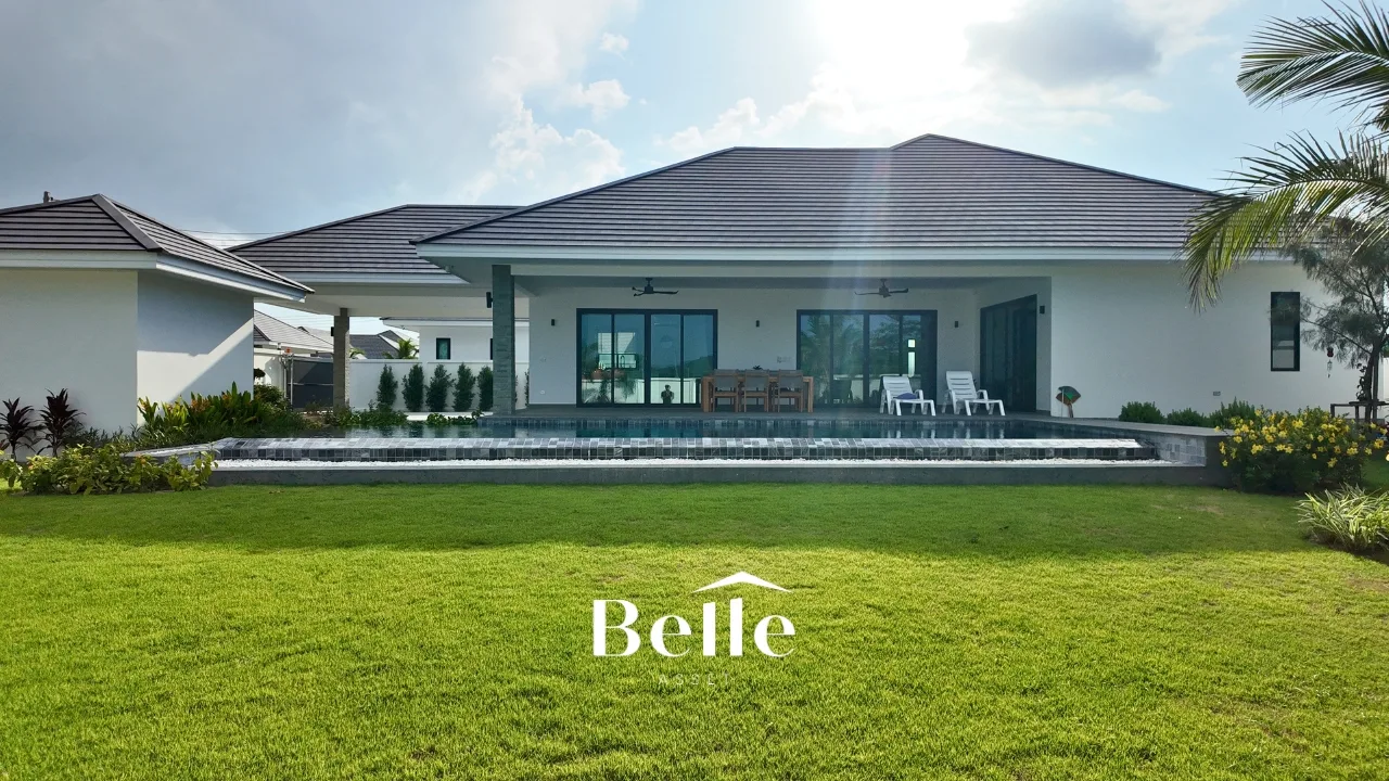 Modern Luxury Pool Villa with 12x4m Saltwater Pool near Black Mountain Golf Club – Highland Villa 3, Hua Hin - 42