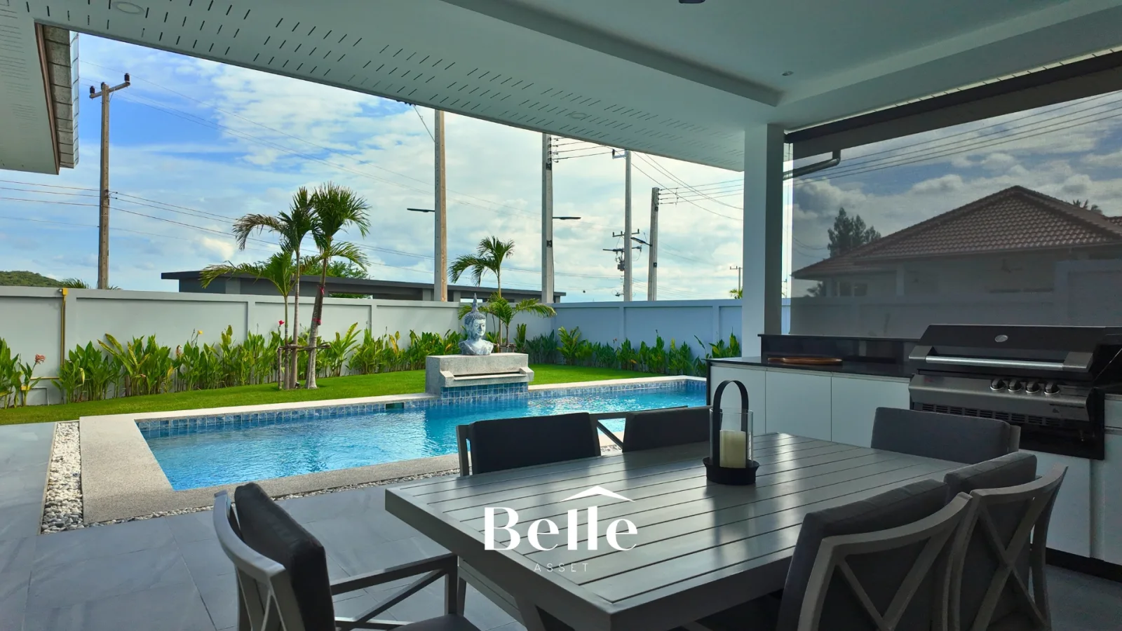 Eco-Friendly Modern Pool Villa with 10 kW Solar System in Thap Tai, Hua Hin – 9.9 MB - 8