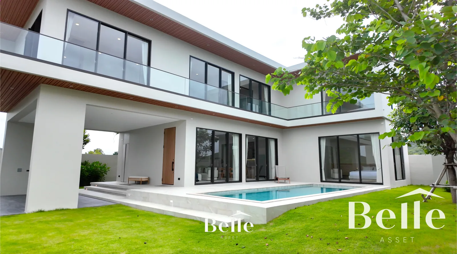 Modern 2-Storey Pool Villa Near the Beach Low Maintenance in Khao Tao, Hua Hin (type B)